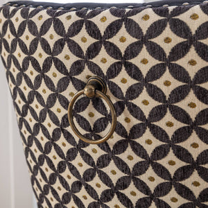 English Elm Classic Velvet Tufted Dining Chair with Solid Wood Frame, High-Density Foam & Steel Spring Support Black W1143P152034