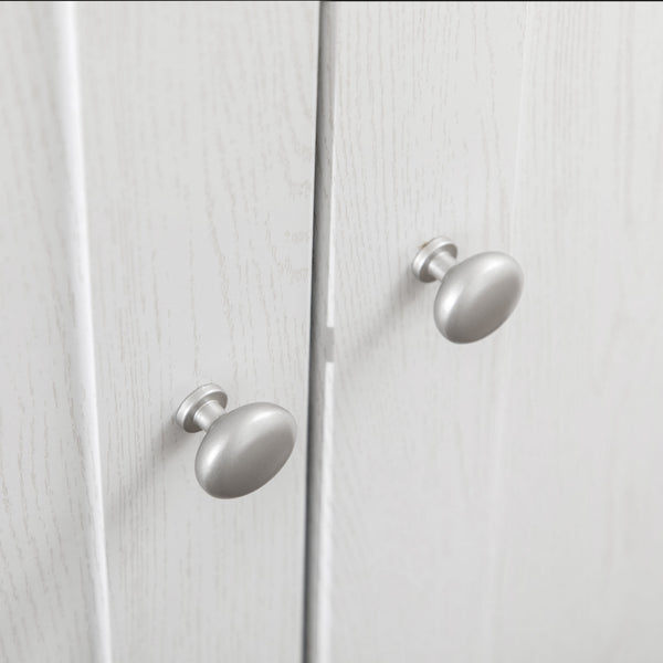 English Elm Homcom Kitchen Pantry Storage Cabinet With Adjustable Shelves - Modern White Cupboard For Any Room W2225P157922