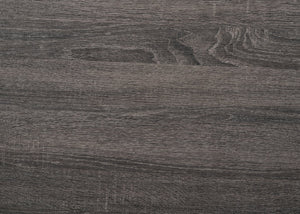 English Elm Contemporary sleek 2-drawer nightstand with recessed drawers, chrome handles, black base rail, modern bedside storage Brown Gray 26.25 L x 18.9 W x 23.8 H B011P159823