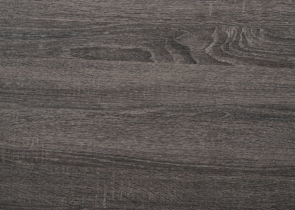 English Elm Contemporary sleek 2-drawer nightstand with recessed drawers, chrome handles, black base rail, modern bedside storage Brown Gray 26.25 L x 18.9 W x 23.8 H B011P159823