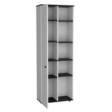 English Elm Multistorage Kitchen Pantry Lane, Kitchen, White / Black