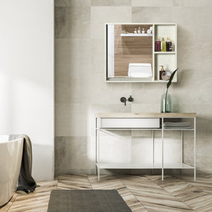 English Elm Kleankin 31.5" Wall-Mounted Bathroom Medicine Cabinet With Mirror & Storage Shelves For Organized Utility W2225P160359