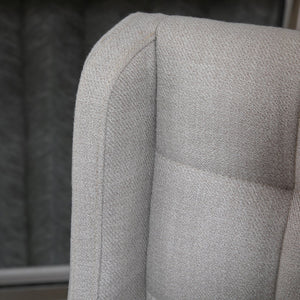 English Elm HOMCOM Tufted Upholstered Bar Stools Set of 2 with Back, High-Density Foam Seats & Rubber Wood Legs, Beige W2225P160371