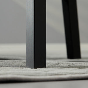 English Elm HOMCOM Set of 2 Modern Farmhouse Dining Chairs - Solid Pine Wood Cross-Back Kitchen Seating, 264lb Capacity, Black, Easy-Clean Finish W2225P160439