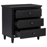 Hearth and Haven U_Style 3-Drawer Nightstand Storage Wood Cabinet (As Same As Wf297663Aab) WF319366AAB