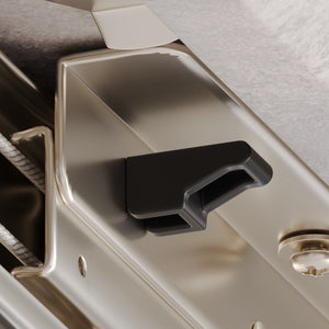 English Elm 62.4" Extendable Dining Table Mid-Century Industrial MDF Top with Metal X Legs Seats 8-10 Comfortably Grey+Black W2189S00100