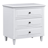 Hearth and Haven U_Style 3-Drawer Nightstand Storage Wood Cabinet (As Same As Wf297663Aak) WF319366AAK