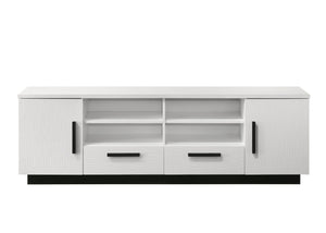 English Elm Summit 70 Inch Electric Fireplace Tv Console with Walnut Finish and Cabinet Storage B061P160690