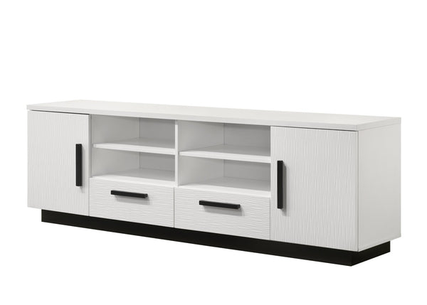 English Elm Summit 70 Inch Electric Fireplace Tv Console with Walnut Finish and Cabinet Storage B061P160690