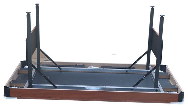 English Elm Pool Billiard Table Foldable Steel Legs Velvet Surface Family Game Room Fun Green,Wood W1936P375434