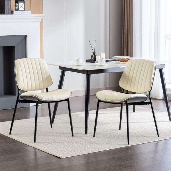 English Elm A&a Furniture Mid-century Dining Chairs Set of 2 Walnut Bentwood Pu Leather Seats W1143P151497