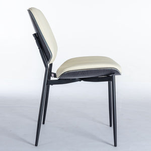 English Elm A&a Furniture Mid-century Dining Chairs Set of 2 Walnut Bentwood Pu Leather Seats W1143P151497