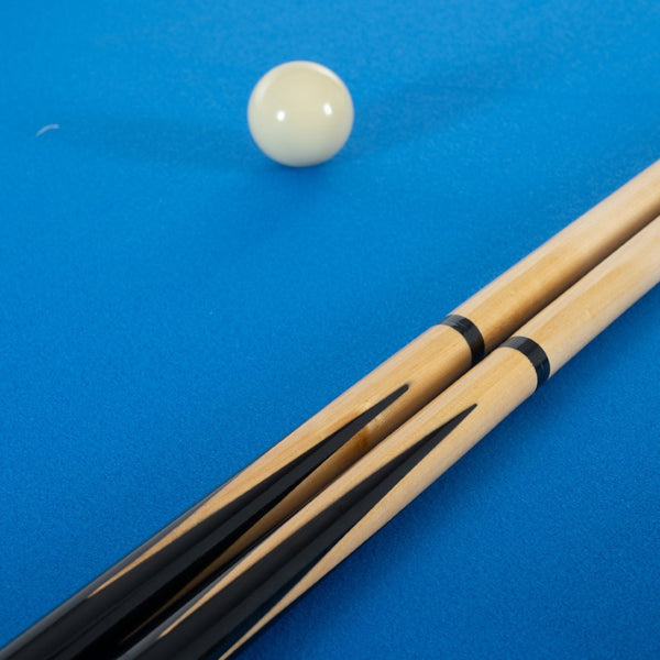 English Elm Pool Billiard Table Foldable Steel Legs Velvet Surface Family Game Room Fun W1936P375462