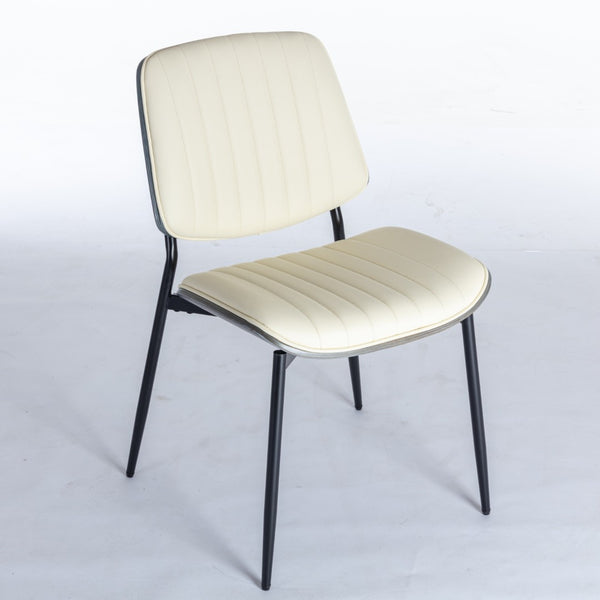 English Elm A&a Furniture Mid-century Dining Chairs Set of 2 Walnut Bentwood Pu Leather Seats W1143P151497