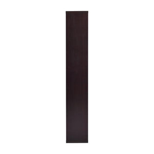 English Elm 10-Shelf Geometric Bookcase In Rich Cappuccino Finish - Stylish Storage For Any Room Decor B016P162602