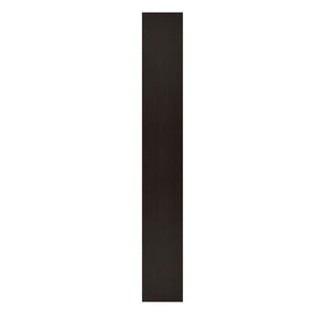 English Elm Rectangular 8-Shelf Bookcase with 2 Fixed Shelves, Cappuccino Finish — Tall Media Display Rack for Books, Games, Photos and Decor Organizing Spaciously B016P162607
