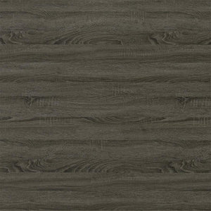 English Elm L-Shape Executive Workstation Desk With File Drawer, Open Shelves, Weathered Gray Finish, Durable Surface B016P163558