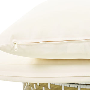 English Elm TOPMAX All-Weather Rattan Round Sectional Daybed with Retractable Canopy, Adjustable Table & Cushions Beige SP100023AAA