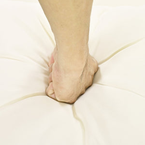 English Elm TOPMAX All-Weather Rattan Round Sectional Daybed with Retractable Canopy, Adjustable Table & Cushions Beige SP100023AAA