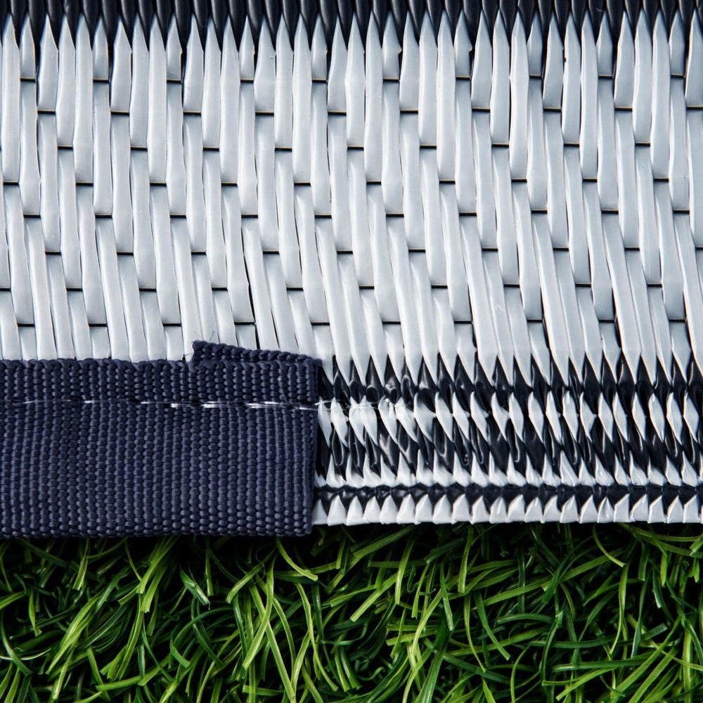 English Elm Outsunny Reversible Waterproof Outdoor Rug, 9' X 18' Portable Mat For Camping, Beach, And Picnics W2225P172516-GIGA