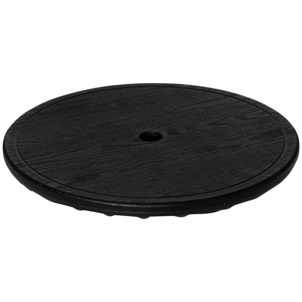 English Elm Outsunny 20" Round Umbrella Table Tray - Portable & Easy To Install For Pool, Beach & Patio Use W2225P164072-GIGA