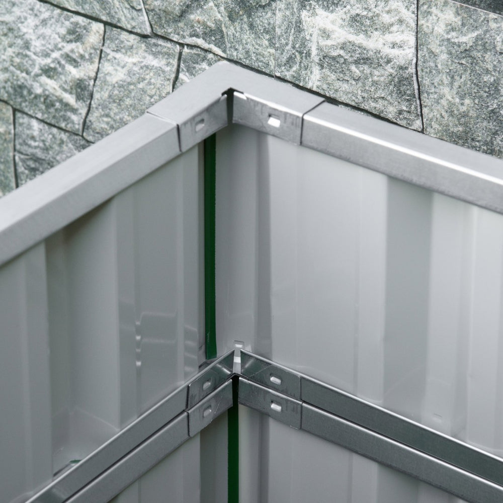 English Elm Outsunny 3 Tier Raised Garden Bed - Durable Color Steel Planter For Vegetables, Herbs & Flowers, 47" W2225P172582-GIGA