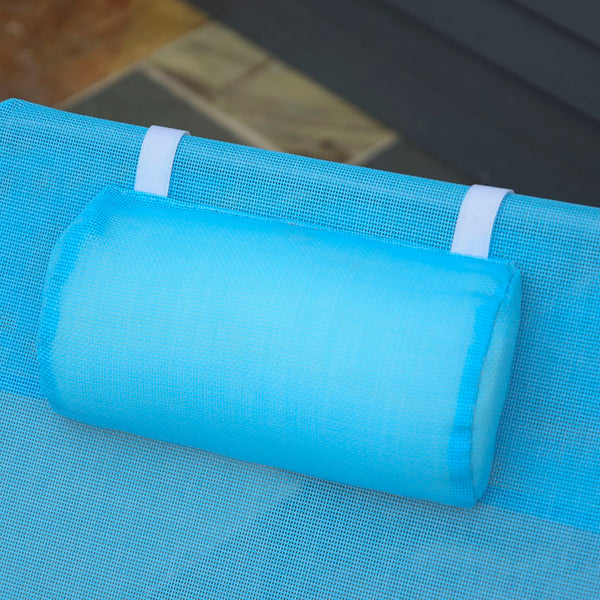 English Elm Outsunny Folding Chaise Lounge Chairs – Portable Outdoor Recliner With Adjustable Pillow & Steel Frame W2225P172486-GIGA