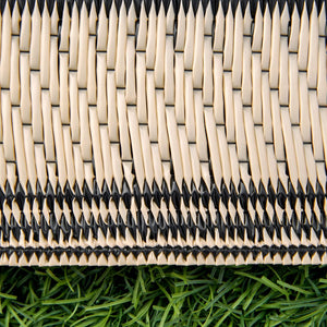 English Elm Outsunny Reversible Outdoor Rug 9' X 18' - Waterproof, Portable, Stylish Mat For Patios & Picnics W2225P200637-GIGA