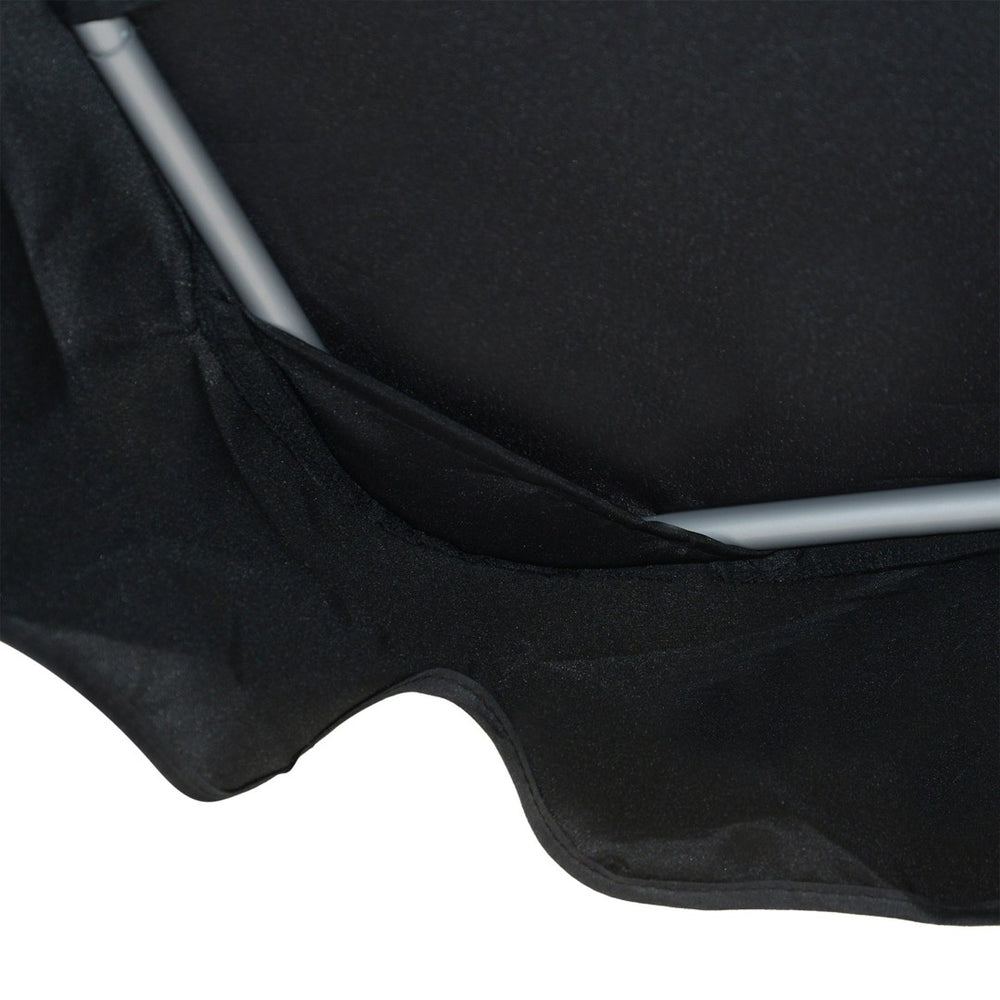 English Elm Outsunny 3-Seat Patio Swing Chair With Adjustable Canopy - Durable Steel Frame For Outdoor Relaxation W2225P172589-GIGA