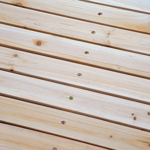 English Elm Outsunny Arched Fir Wood Garden Bridge With Side Railings - Charming Walkway For Ponds & Paths W2225P172529-GIGA