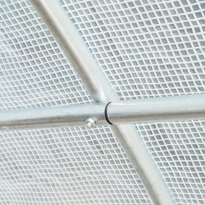 English Elm Outsunny Heavy-Duty Greenhouse Cover Replacement, 19.7' X 9.8' Waterproof Tarp With Vents & Zippered Door W2225P164096-GIGA