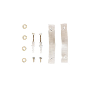 English Elm Extended Desktop 10-Drawer Chest: Modern White Storage Solution For Organized Bedrooms & Vanities W2139134918