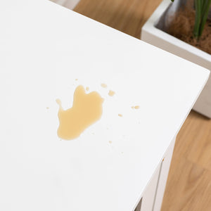 English Elm 71-inch Rustic TV Console Table with Solid Wood Frame, Changhong Glass Doors & Metal Handles—Antique White, Kid-Friendly Living Room Storage (74.8x22.05x7.87) W679P144771