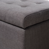 Christopher Knight Home® - Noble House - Mission Fabric Storage Ottoman