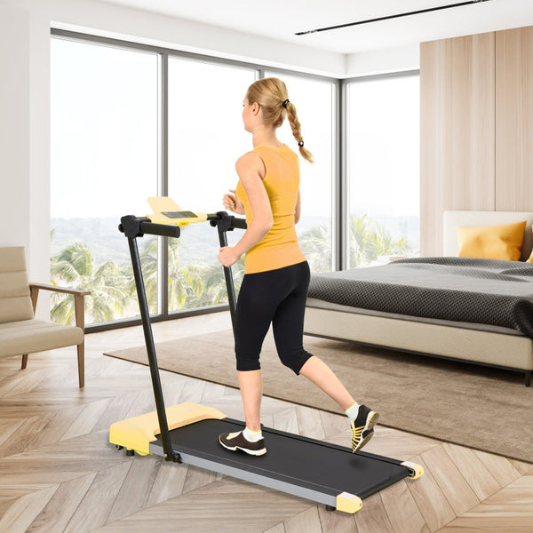 English Elm Treadmills for Home Office Use with Led Display Compact Under Desk Walking Running W1303113539