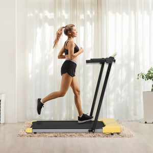 English Elm Treadmills for Home Office Use with Led Display Compact Under Desk Walking Running W1303113539