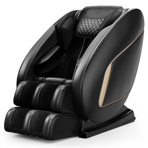 Hearth and Haven Massage Chair Blue-Tooth Connection and Speaker, Easy To Use At Home and in The Office and Recliner with Zero Gravity with Full Body Air Pressure, 001, 50D X 26W X 40H In3 W1875P147469