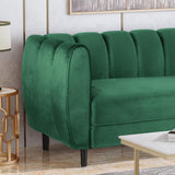 Christopher Knight Home® - Noble House - Miranda Velvet 3-Seater Sofa