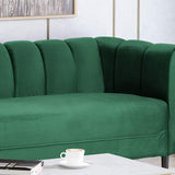 Christopher Knight Home® - Noble House - Miranda Velvet 3-Seater Sofa