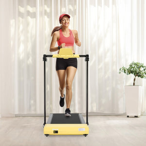 English Elm Treadmills for Home Office Use with Led Display Compact Under Desk Walking Running W1303113539