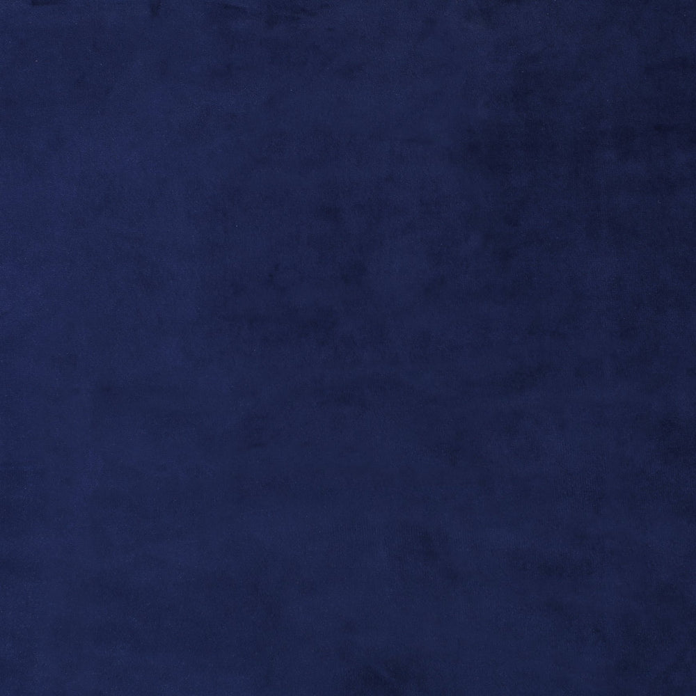 English Elm Fila Velveteen oversized 2-seater bean bag with armrests — velvety foam-filled removable cover comfort Blue Solid B181P162992