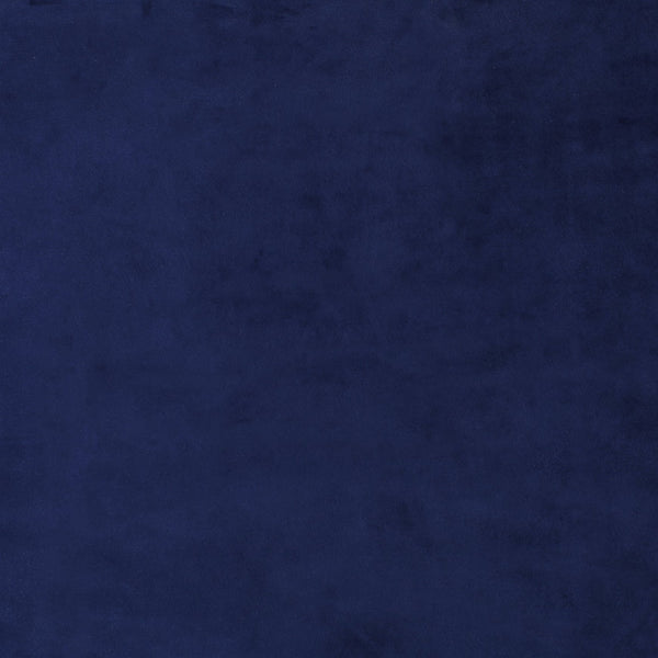 English Elm Fila Velveteen oversized 2-seater bean bag with armrests — velvety foam-filled removable cover comfort Blue Solid B181P162992