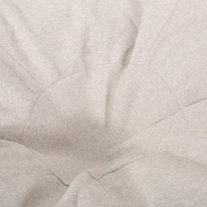 English Elm Bohemio Oversized Round Bean Bag with Foam Fill and Washable Striped Cover B181P163041