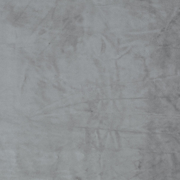 English Elm Fila Velveteen oversized 2-seater bean bag with armrests — velvety foam-filled removable cover comfort Gray B181P162995