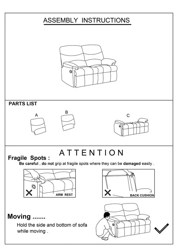 English Elm Luxurious Velvet Reclining Loveseat with Tufted Plush Armrests, Side Handle for Effortless Relaxing Comfort Light Brown 31 L x 27 W x 54 H B011P163892