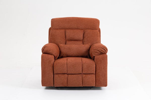 English Elm Old Age Power Lift Recliner Velvet Chair with Massage Heating and Dual Motor Control W547S00045