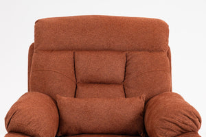 English Elm Old Age Power Lift Recliner Velvet Chair with Massage Heating and Dual Motor Control W547S00045