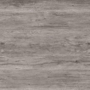 English Elm 4-Shelf Open Bookcase In Grey Driftwood & Black Metal Frame - Mid-Century Modern Storage Solution B016P164661