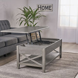 Christopher Knight Home® - Noble House - Decatur Farmhouse Faux Wood Lift Top Coffee Table