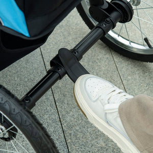 English Elm Pawhut All-Terrain Pet Stroller For Small & Medium Dogs, Foldable With Safety Features & Storage Basket W2225P166288-GIGA